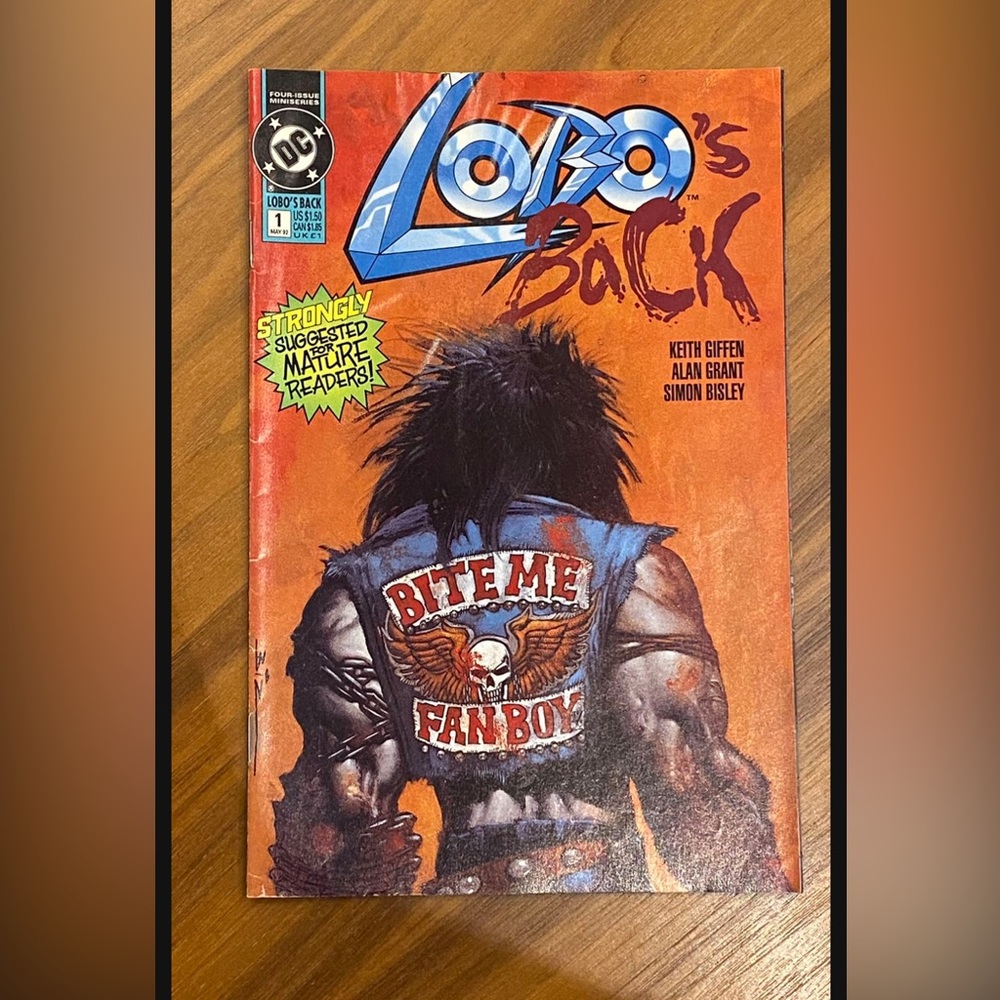 Lobo's Back #1 DC Comics May 1992‎